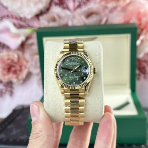 Rolex DateJust 278288 Olive Flower Pattern Dial Watch 31mm Super Clone Watch
