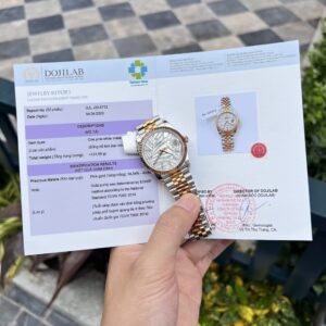 Rolex DateJust Palm Leaf Grey Dial 36mm Super Clone Watch