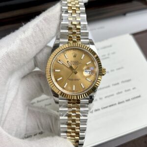 Rolex DateJust Yellow Dial 36/41mm Super Clone Watch