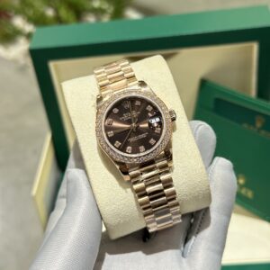 Rolex DateJust Chocolate Dial 31mm Super Clone Watch