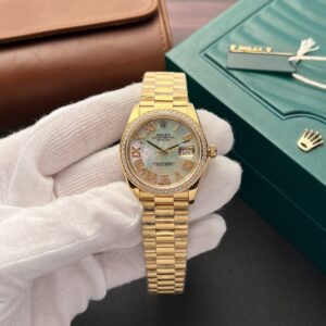 Rolex DateJust MOP Dial Diamond 36mm Super Clone Watch