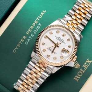 Rolex DateJust Mother Of Pearl Dial Gold Wrapped Watch 36mm Super Clone Watch