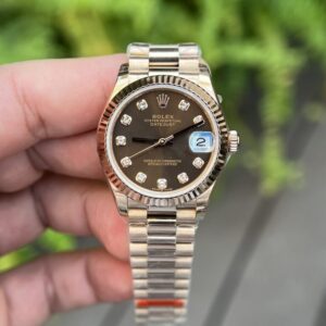 Rolex DateJust Chocolate Dial 31mm Super Clone Watch