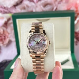 Rolex DateJust 178275 Rose Gold Mother Of Pearl Dial Watch 31mm Super Clone Watch