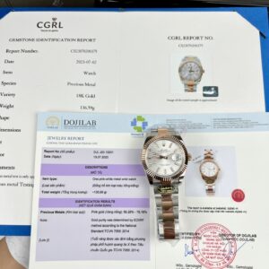 Rolex DateJust 126331 Gold Wrapped Oyster Strap Watch 41mm Super Clone Watch