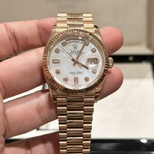 Rolex Day-Date Mother of Pearl Rose Gold 36mm Super Clone Watch