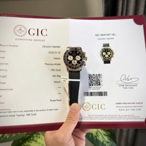 Rolex Daytona 126515 Black Dial Gold Wrapped 40mm Super Clone Watch
