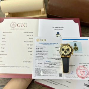 Rolex Daytona Gold Wrapped Custom 40mm Super Clone Watch