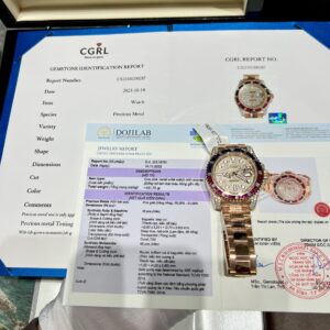 Rolex GMT-Master II 126755 SARU Gold Wrapped Sapphire 41mm Super Clone Watch