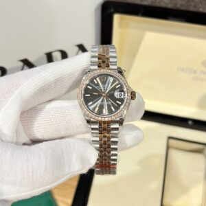 Rolex DateJust Women’s With Diamonds Gray Dial 31mm Super Clone Watch