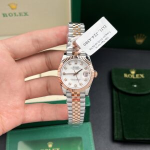 Rolex DateJust Gold Wrapped Mother Of Pearl Dial 31mm Super Clone Watch