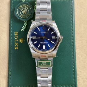 Rolex Oyster Perpetual 124300 Blue Dial 41mm Super Clone Watch