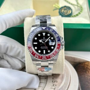 Rolex GMT-Master II 126710BLRO Pepsi 40mm Super Clone Watch