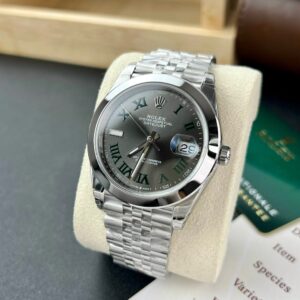 Rolex DateJust 126300 Wimbledon Dial Watch 41mm Super Clone Watch