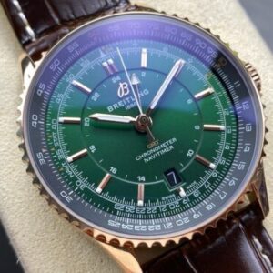 Breitling Navitimer Automatic GMT 41 mm Rose Gold Super Clone Watch